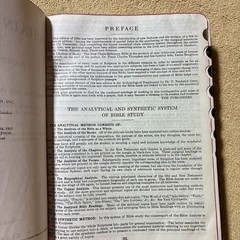 1964 Kirkbride The New Chain Reference Bible Thompson 4th Improved Edition KJV