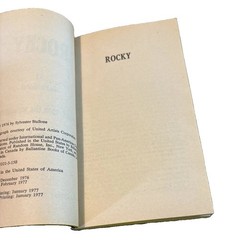 Rocky Julia Sorel / Sylvester Stallone Paperback Ballantine Boxing Novel 1977