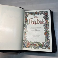The Holy Bible edited by Rev. John P. O’Connell – 1958