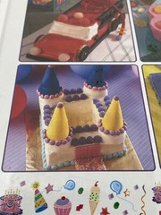 Birthday Cakes For Kids Recipes & Cake Decorating Cookbook Hardcover Sealed I1