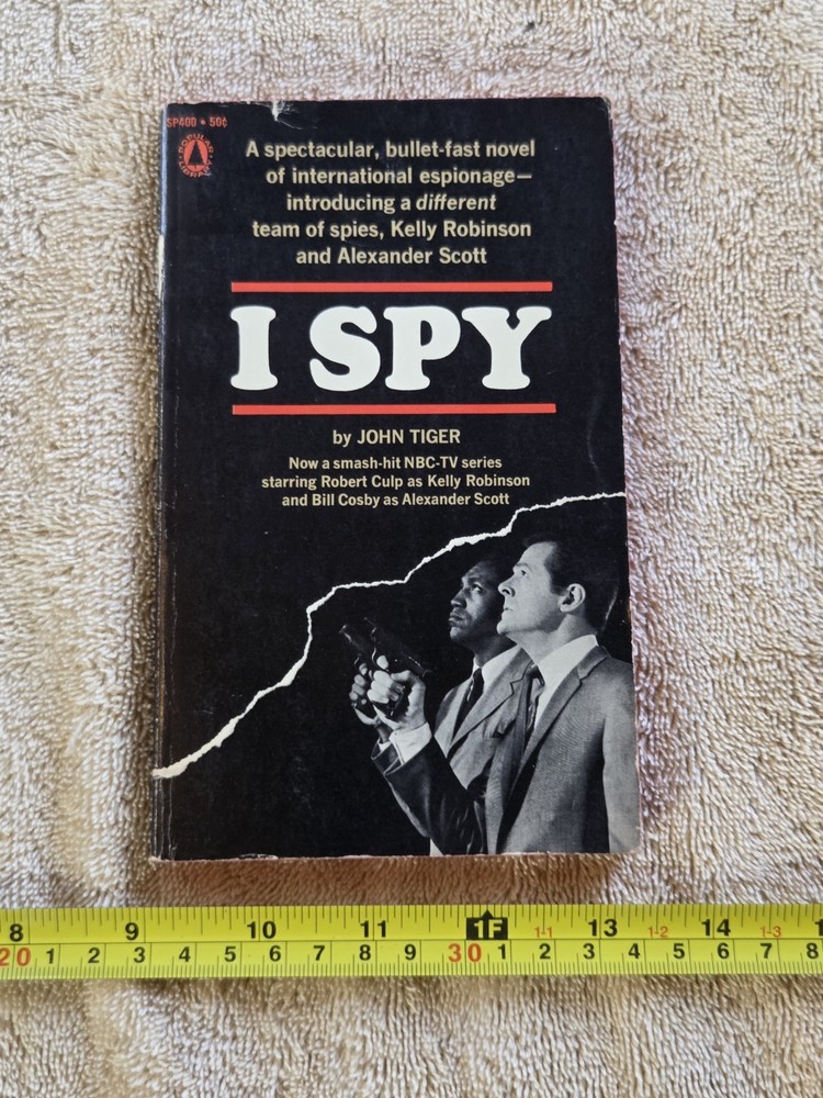 I Spy PB Crime & Thriller Espionage Novel John Tiger Film/TV Adaptation