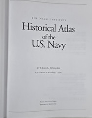 2001 The Naval Institute Historical Atlas U.S. Navy Craig L Symonds Paperback