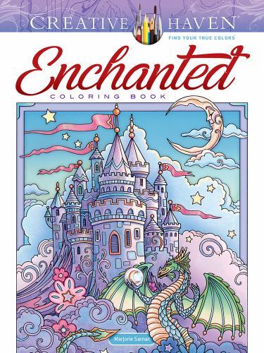Creative Haven Enchanted Coloring Book (Adult Coloring Books: Fantasy) by