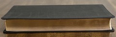 ESV Large Print Thinline Bible (Black Genuine Leather)