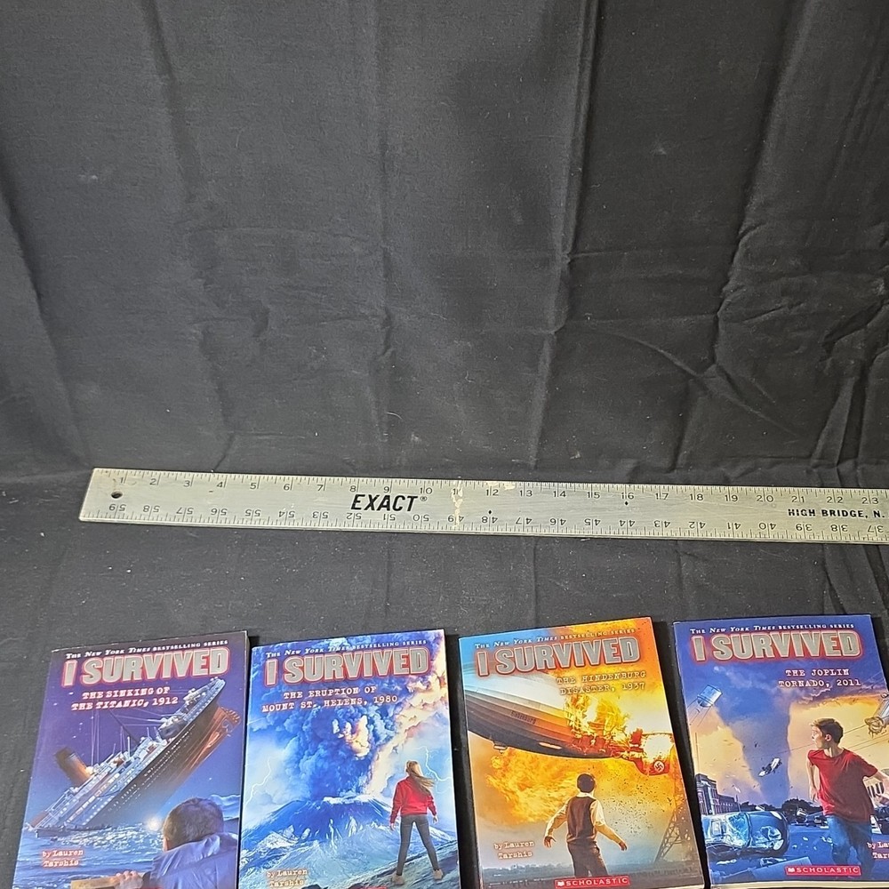 Scholastic I Survived Series Lot of 6 Paperback Books Lauren Tarshis