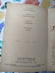 La Isla Misteriosa – Julio Verne (Editorial Molino 1959)
