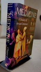Art Literature Book Large Decor Illustrated Beaux Arts VTG Medicine Treasury MCM