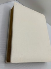 Vintage Large Holy Bible King James Version White Gold Gilt Page Edges