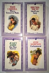 HUGE Lot of 60 Silhouette Romance Novels Vintage Paperback Books 1980s