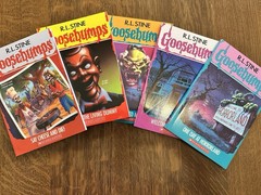 Goosebumps 2015 Retro Scream Collection Limited Edition Tin with Five Books New