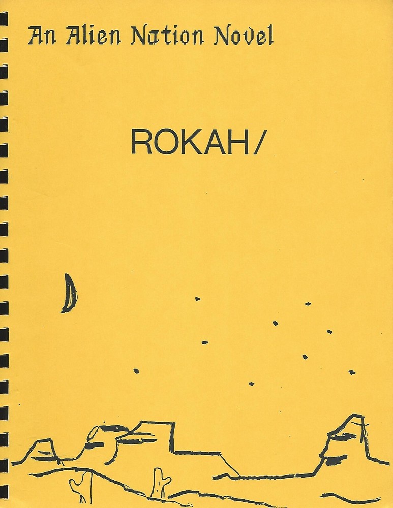 Alien Nation Fanzine „Rokah/” Het Gen Novel 1992 Vintage