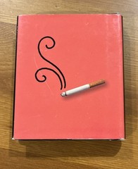 Reasons to Smoke Mini Book by Max Brallier 2.75”x3.25” Funny Joke Book Gift