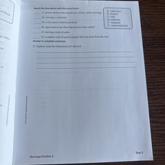BJU Press Heritage Studies 4 Test 3rd Edition Test Package