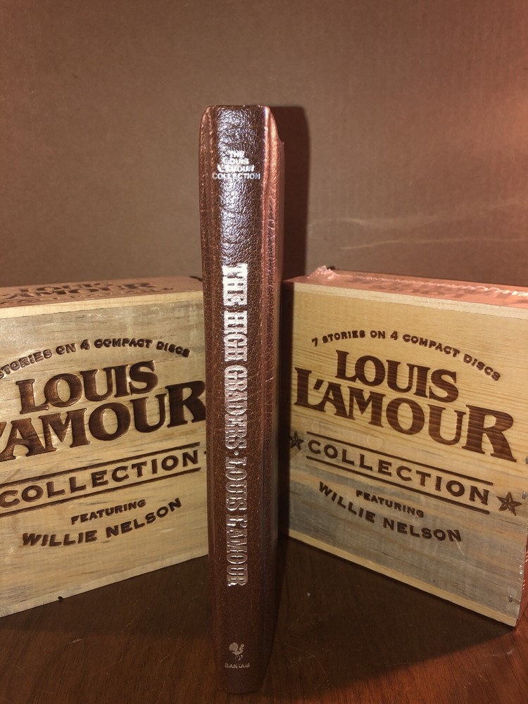 HIGH GRADERS Louis L’Amour Collection GENUINE LEATHER Gold Gilt Page Edges