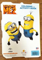 Despicable Me 2 Coloring & Activity Book 64 pages with 30 stickers – 2014