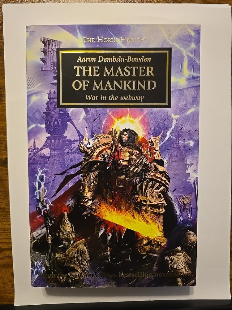 Master of Mankind by Aaron Dembski-Bowden (2017, Trade Paperback)Horus Heresy 41