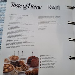 Taste of Home Baking Book HC Binder 1st Edition Gift Quality 2007 Clean