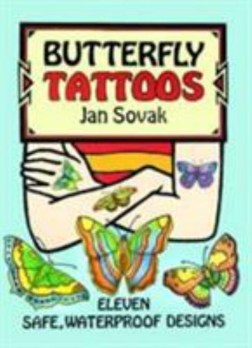 Butterfly Tattoos; Dover Little Activity – Jan Sovak, 0486284123, paperback, new