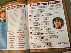 Little House On The Prairie Puzzler by TV Guide-Variety of Games With Show Theme