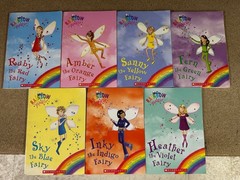 Daisy Meadows : Complete 1-7 Set Rainbow Magic Paperback Books – Good