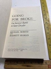 Going For Broke – Michael Moritz & Barrett Seaman (Paperback, 1984)