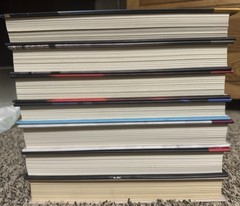 EUC! Book of the Month BOTM (7) Hardcover Novels Fiction Mixed Genres Lot