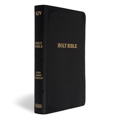 Luxury KJV Bible – Giant Print, Red Letter Edition, Decorative Leather Cover