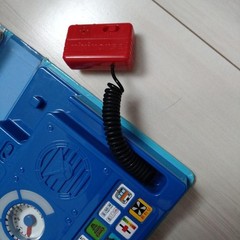 MIKI HOUSE Train Sound Book Kids Toy Voice Button Game Blue 22cm Used