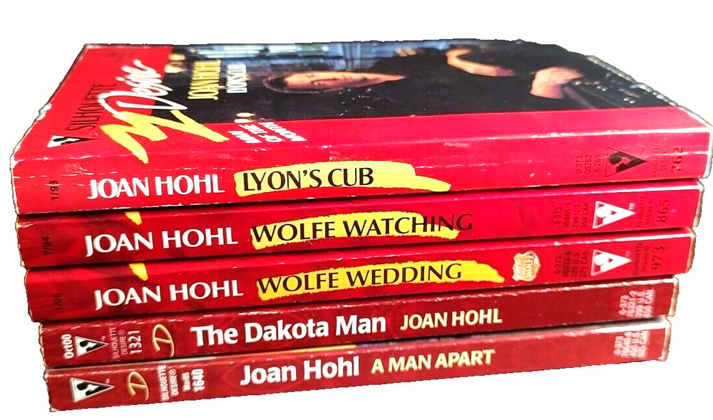 Lot of 5 Silhouette Joan Hohl Contemporary Romance Paperback Book Lyons Club