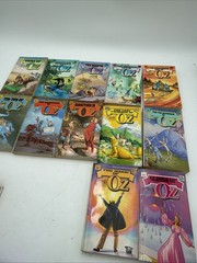 Lot of 12 Wonderful Oz Books 3-14 L Frank Baum Del Rey Ballantine Books