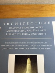 The Art of Architecture Print Portfolio | 8 prints 13″ x 15″ | Avery Library