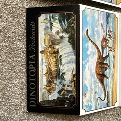 1993 Turner Publishing Inc. James Gurney’s DINOTOPIA POSTCARD BOOK „Rare”