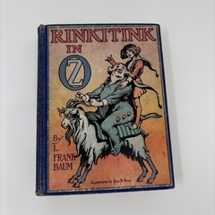 L Frank Baum Rinkitink In Oz Reilly And Lee 1914 Hardcover Book