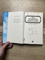 The Pumpkin Spice Café by Laurie Gilmore Signed Hardcover
