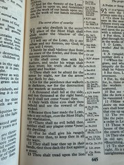 1967 NEW SCOFIELD REFERENCE BIBLE/Black Morocco Leather