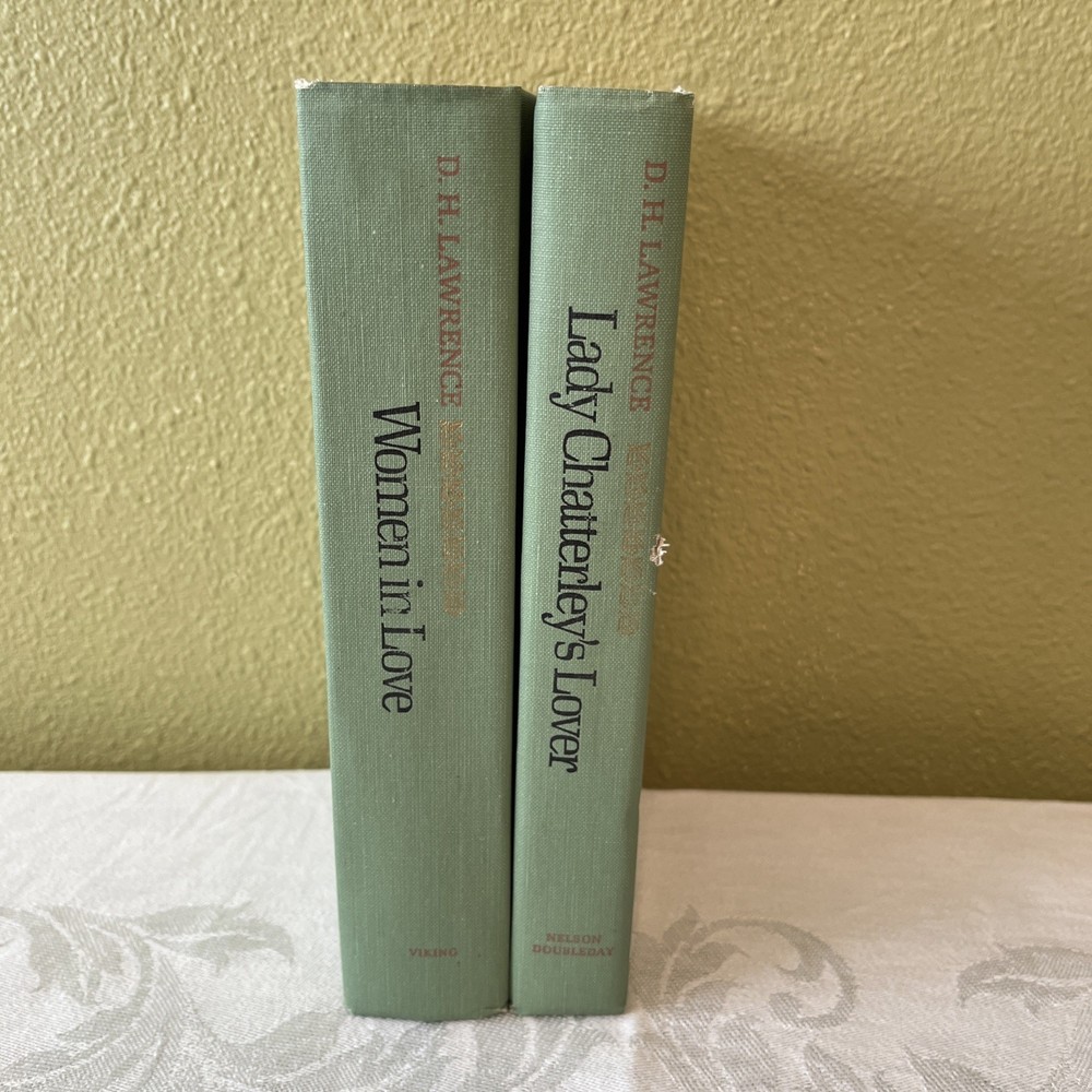 Lady Chatterley’s Lover And Women in Love by D.H. Lawrence – 1928 By Orioli