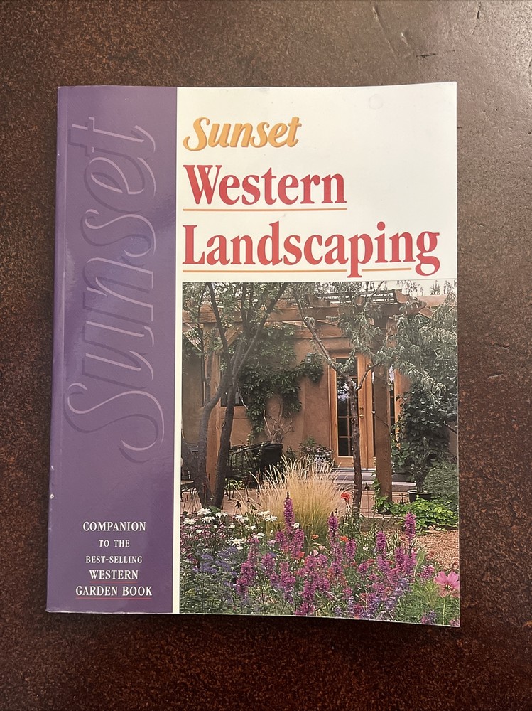 Sunset Western Landscaping 1997 Vintage Gardening Garden Book 416 Pages
