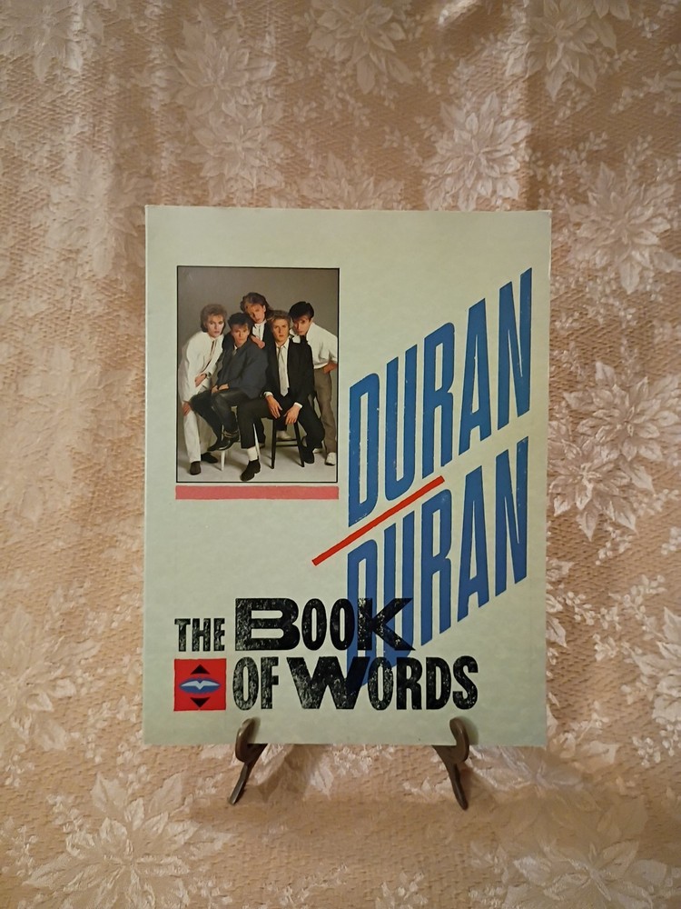 Duran Duran The Book of Words 1987 Omnibus Press Song Lyrics Music Book PB