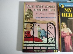 Vintage 1950s Mystery Paperback Lot Dell Lion Pocket Crime Noir 5 Books Pulp
