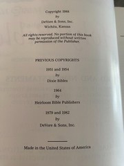 Heirloom Family Holy Bible KJV Red Letter Morrison Funeral Home Tuscumbia 5+ lbs