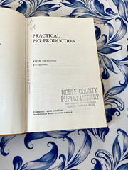 Practical Pig Production, Keith Thornton, Hardback with dj, Ex-Library, Reprint