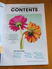 Lot of 3 PREVENTION Magazines August, December 2024 & March 2026 FREE US SHIP