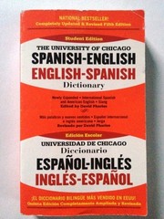 The University of Chicago Spanish-English/English-Spanish Dictioanry by , Good B