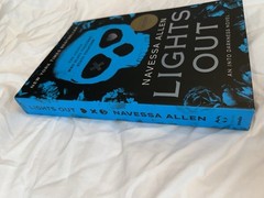 LIGHTS OUT By Navessa Allen STENCILED EDGES Barnes & Noble Exclusive Edition