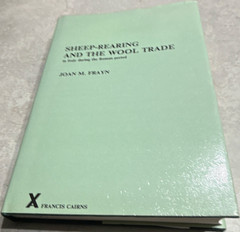 Sheep-Rearing Wool Trade Italy Roman Period Joan M. Frayn HC Francis Cairns