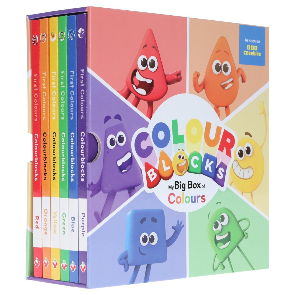 Colourblocks: My Big Box of Colours 6 Books Collection Set – Ages 3-6 – BB