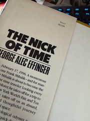 The Nick of Time George Alec Effinger HC Doubleday First Edition (1985)