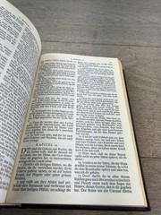 Vintage 1967 Die Bibel Martin Luther National Bible Press Black HC German USA