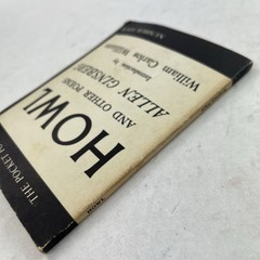 Howl and Other Poems by Allen Ginsberg 1959 24th Printing Pocket Poets Series