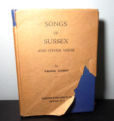 Songs of Sussex and Other Verse (1936) by Frank Avery *SIGNED*